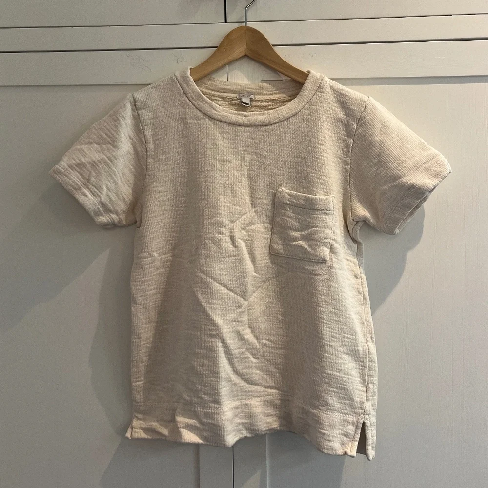 J. Crew Terrycloth T-Shirt